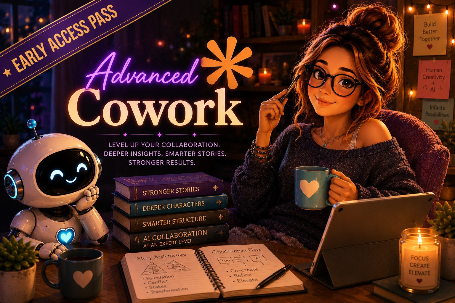 Advanced Cowork — course art