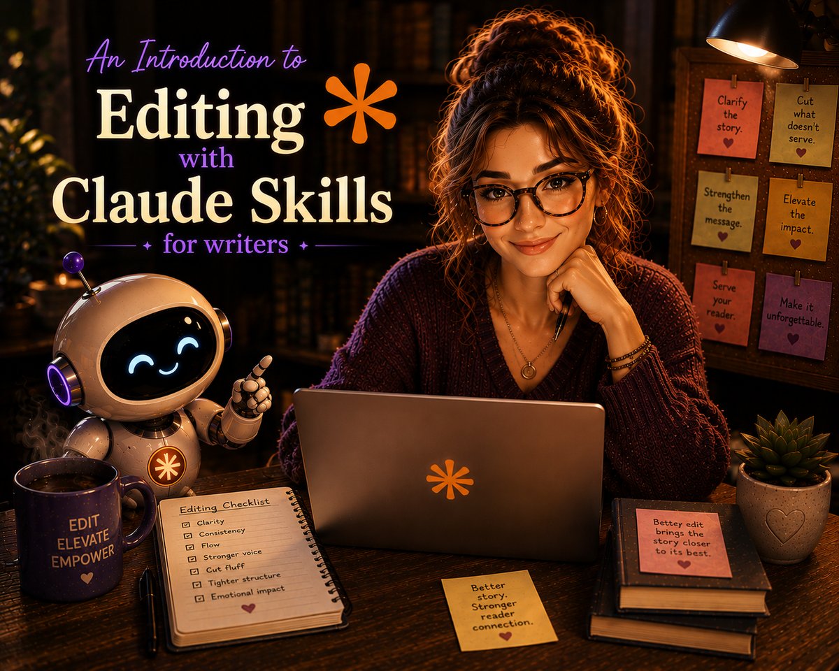 Editing with Claude Skills — course art